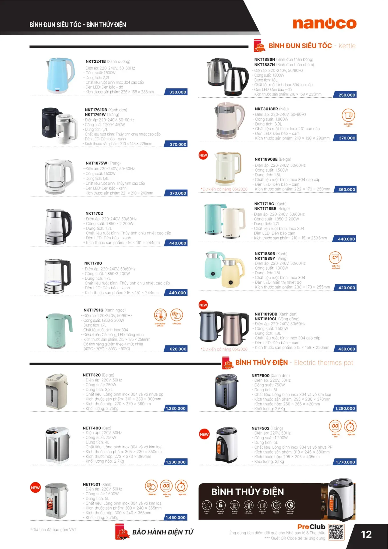 Bảng Giá NANOCO 2026 - Trang 100)