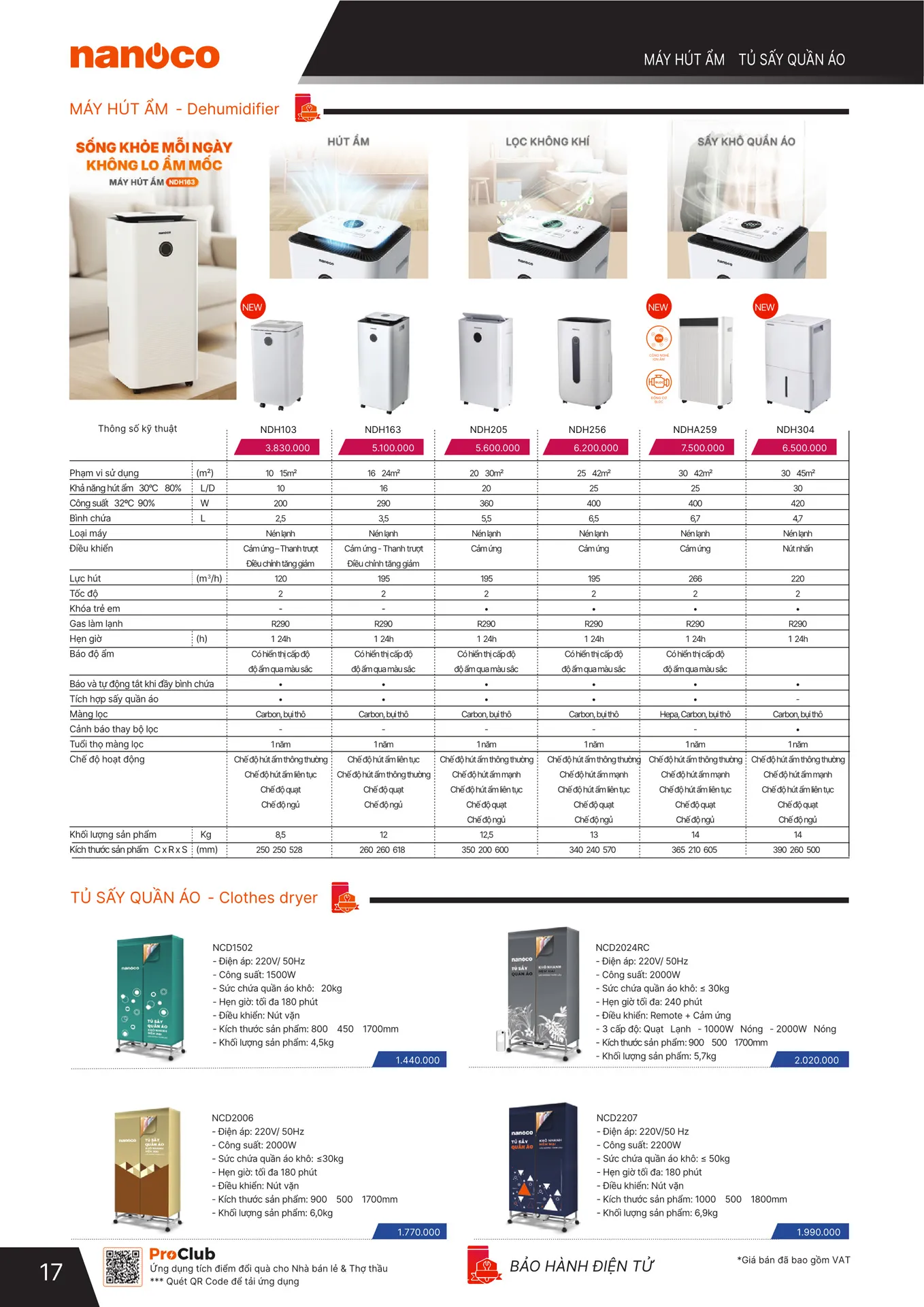 Bảng Giá NANOCO 2026 - Trang 105)