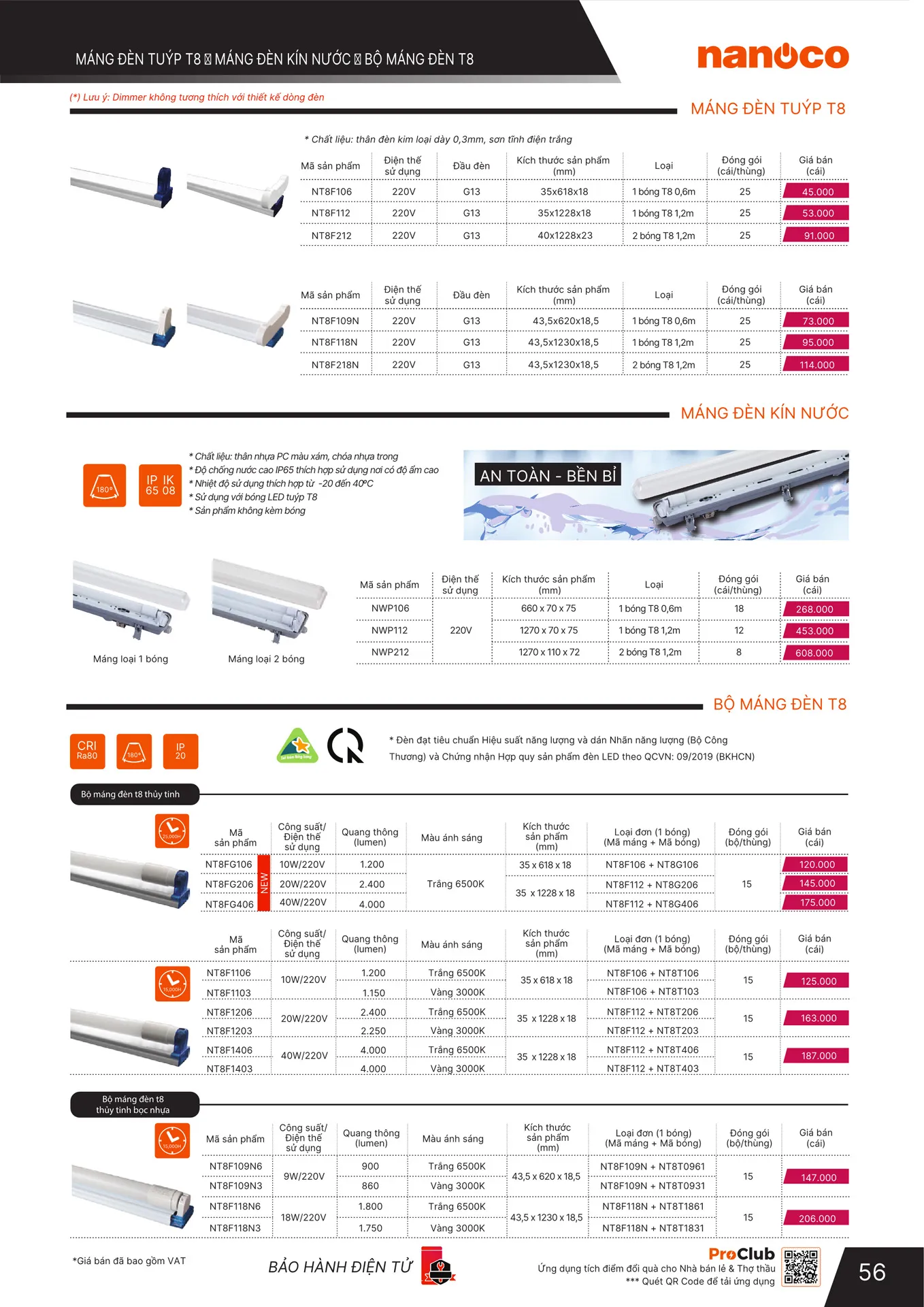 Bảng Giá NANOCO 2026 - Trang 57)
