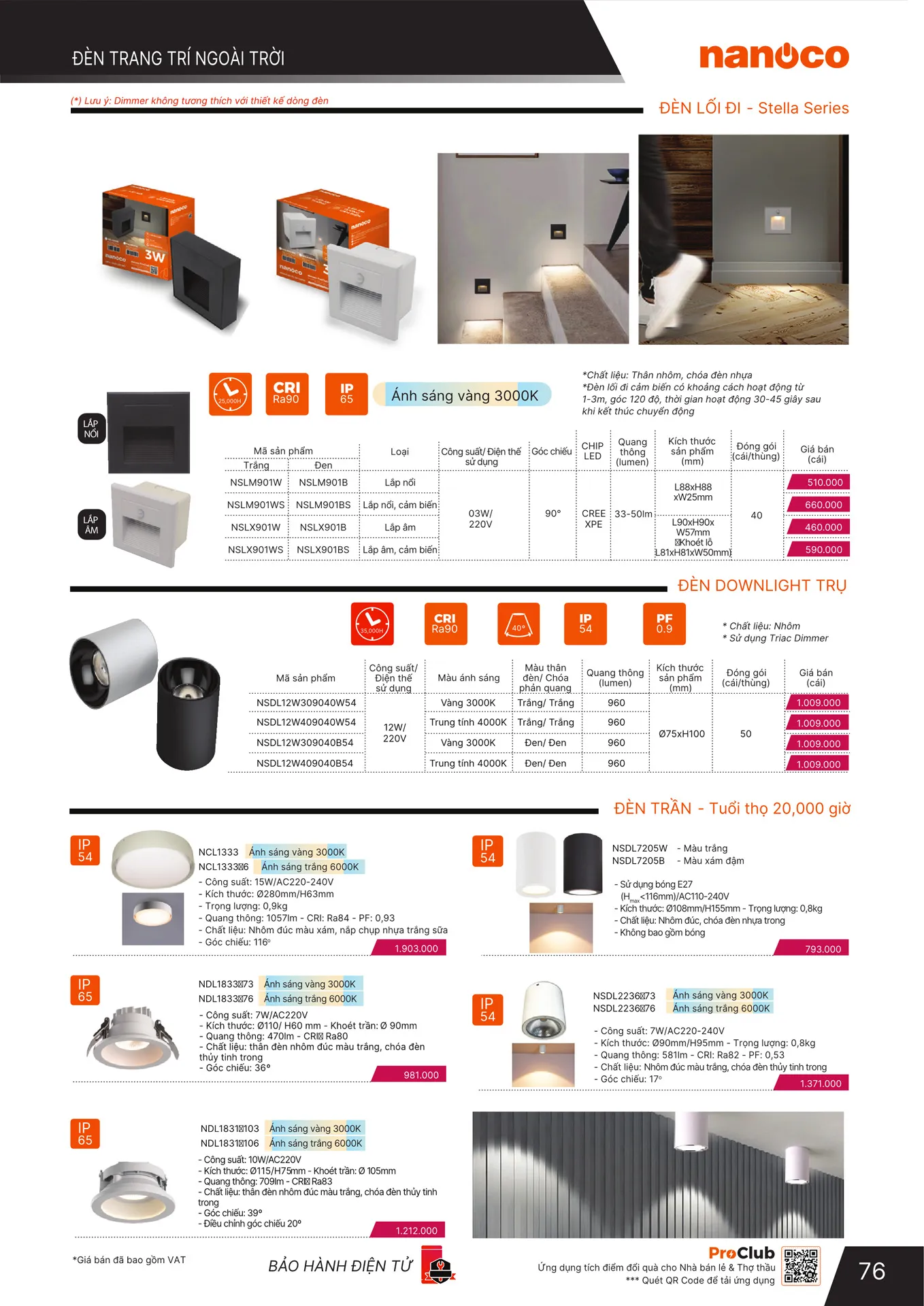 Bảng Giá NANOCO 2026 - Trang 77)