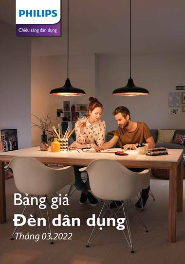 Bảng Giá đèn chiếu sáng Philips 2023 - Trang 1)