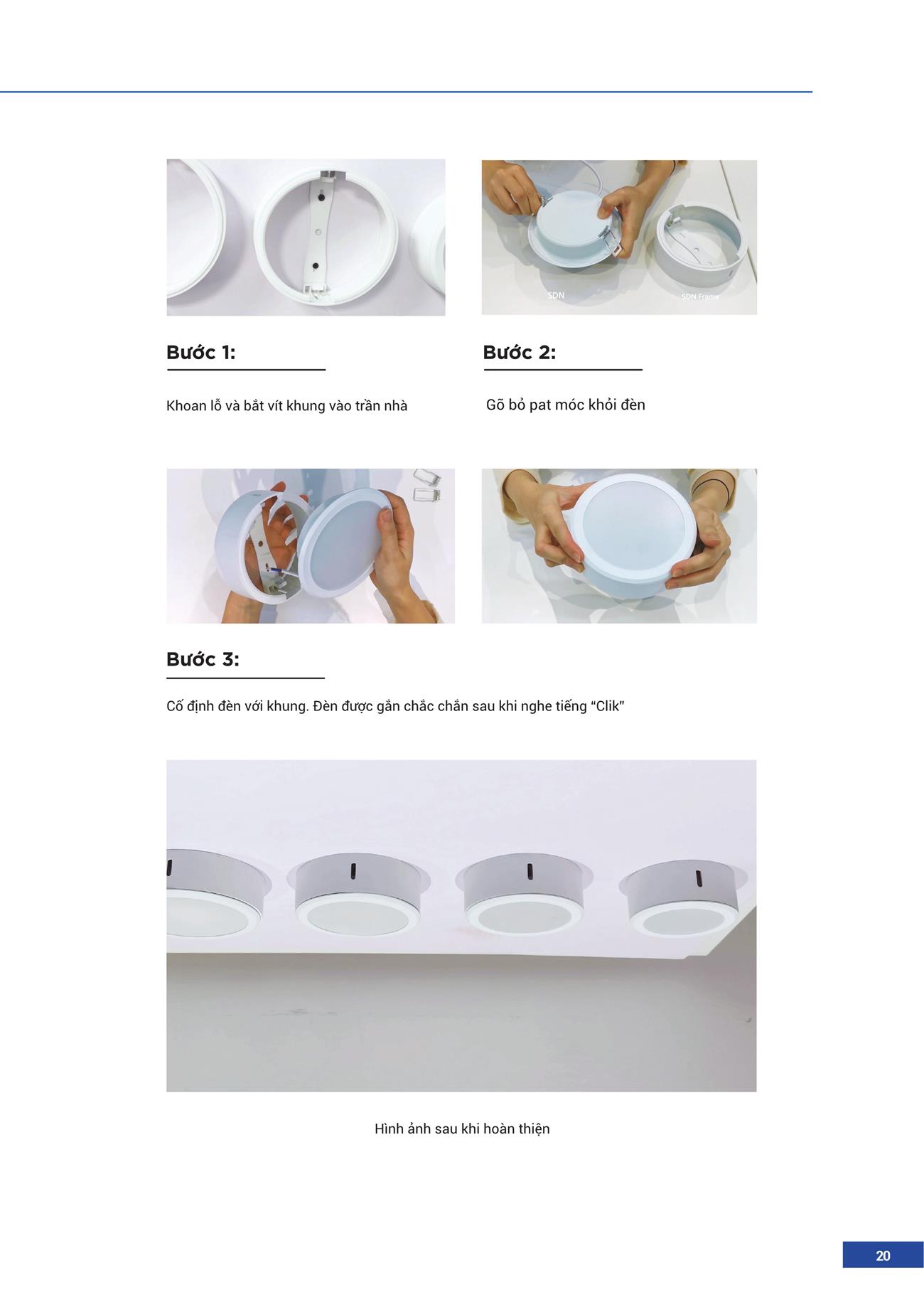 Catalogue Đèn LED Panasonic 2023 - Trang 21)