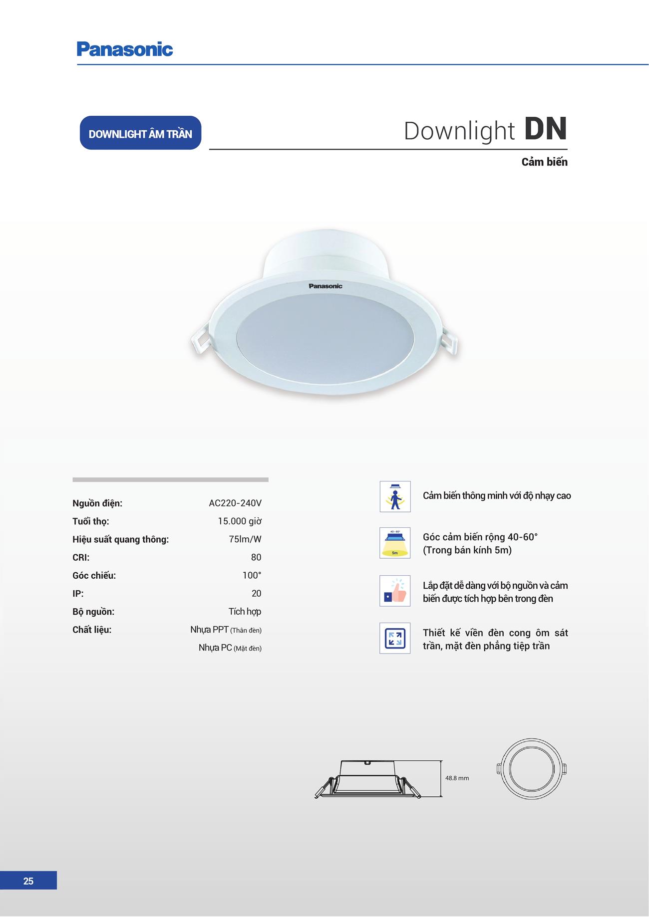 Catalogue Đèn LED Panasonic 2023 - Trang 26)