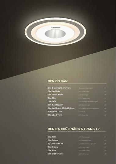 Catalogue Đèn LED Panasonic 2023 - Trang 11)
