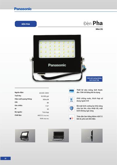 Catalogue Đèn LED Panasonic 2023 - Trang 32)