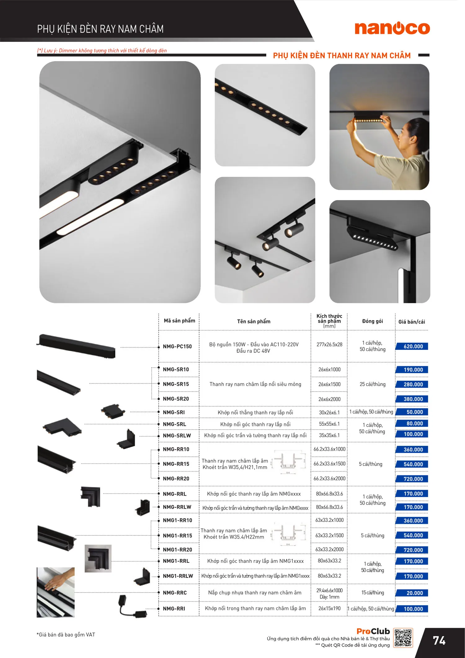 Catalogue Bảng giá Panasonic 2025 - Trang 149)