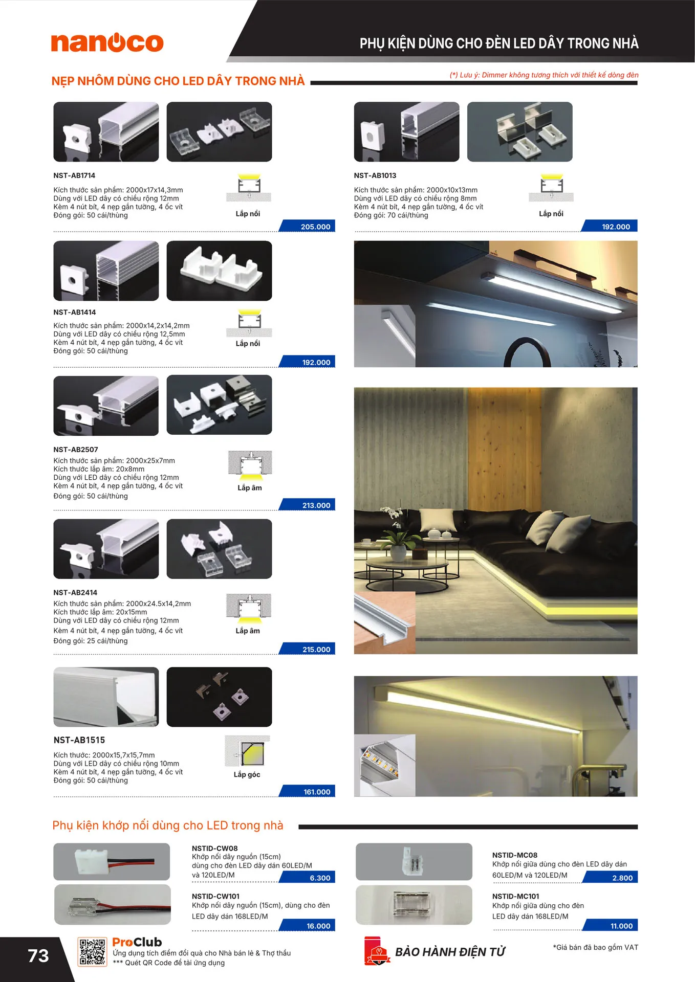 Bảng Giá NANOCO 2026 - Trang 74)