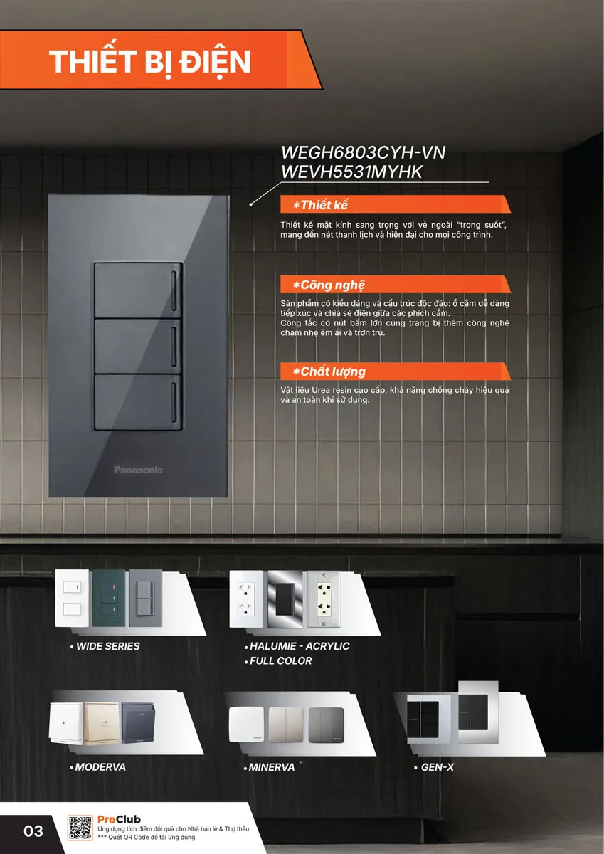 Catalogue Bảng giá Panasonic 2026 - Trang 4)