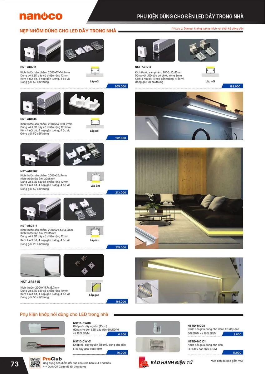 Catalogue Bảng giá Panasonic 2026 - Trang 74)