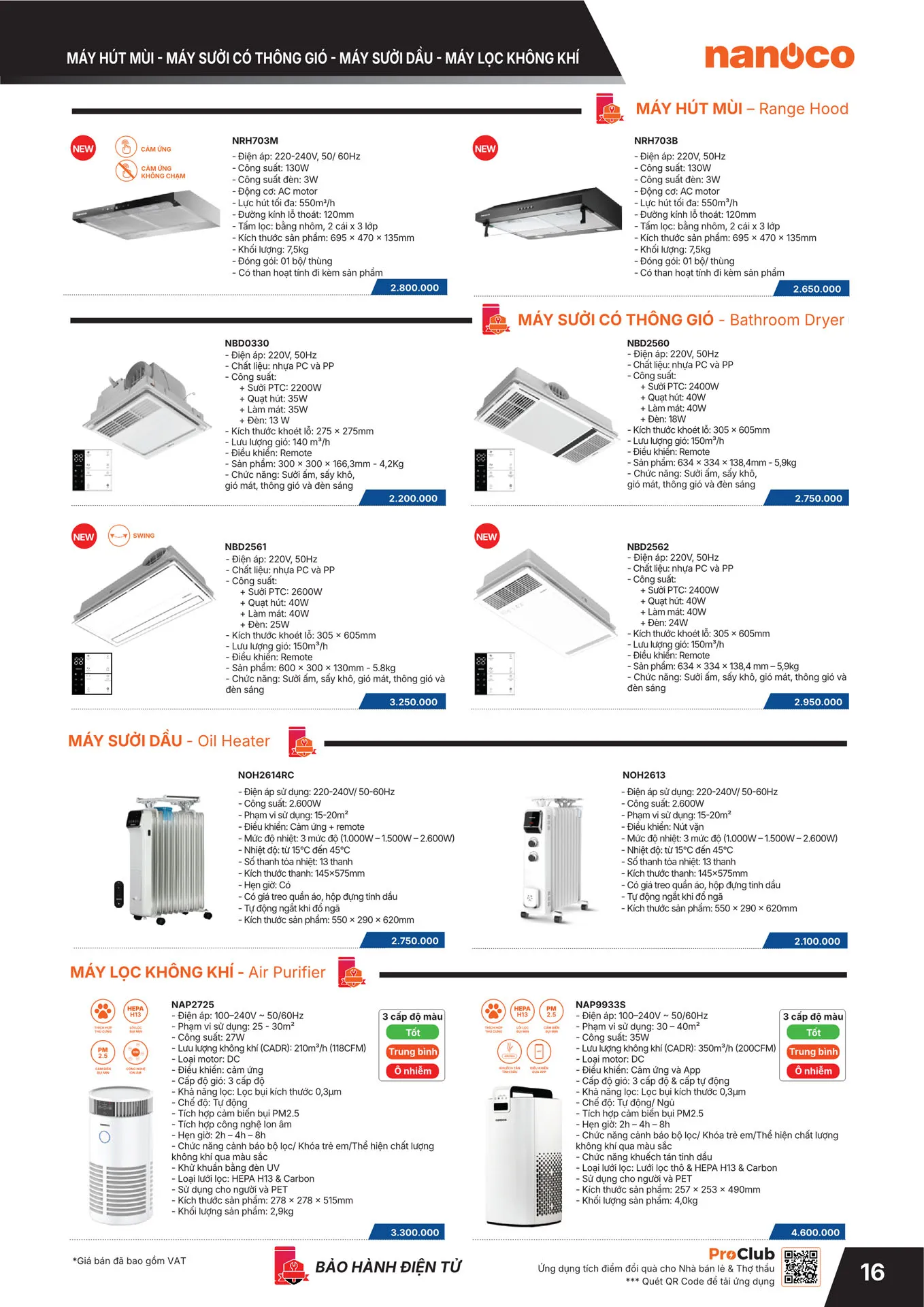 Bảng Giá Panasonic 2026 - Trang 105)