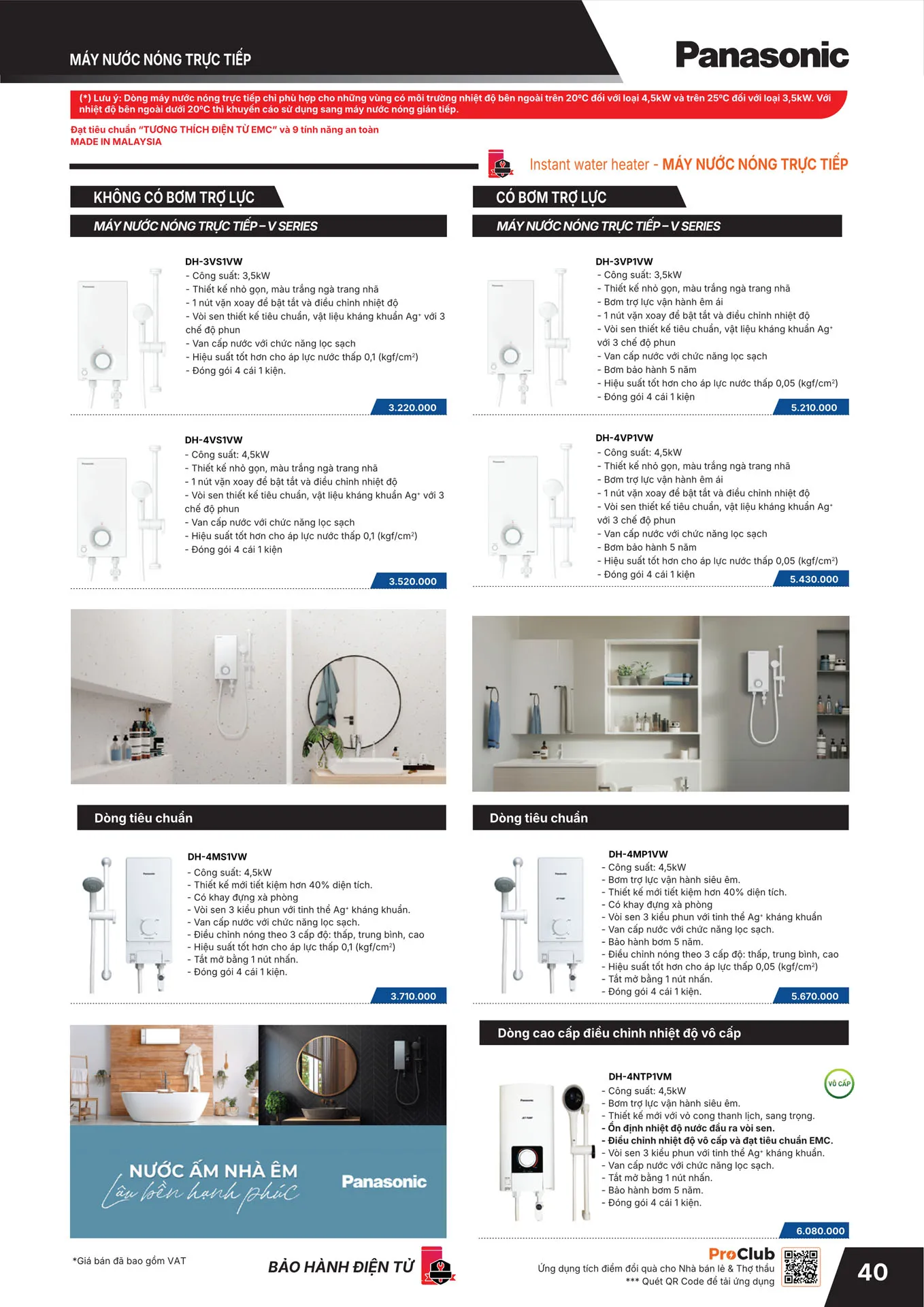 Bảng Giá Panasonic 2026 - Trang 41)