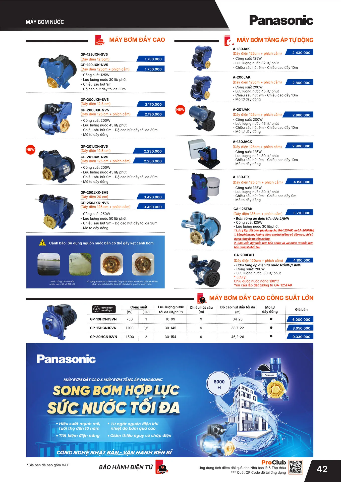 Bảng Giá Panasonic 2026 - Trang 43)