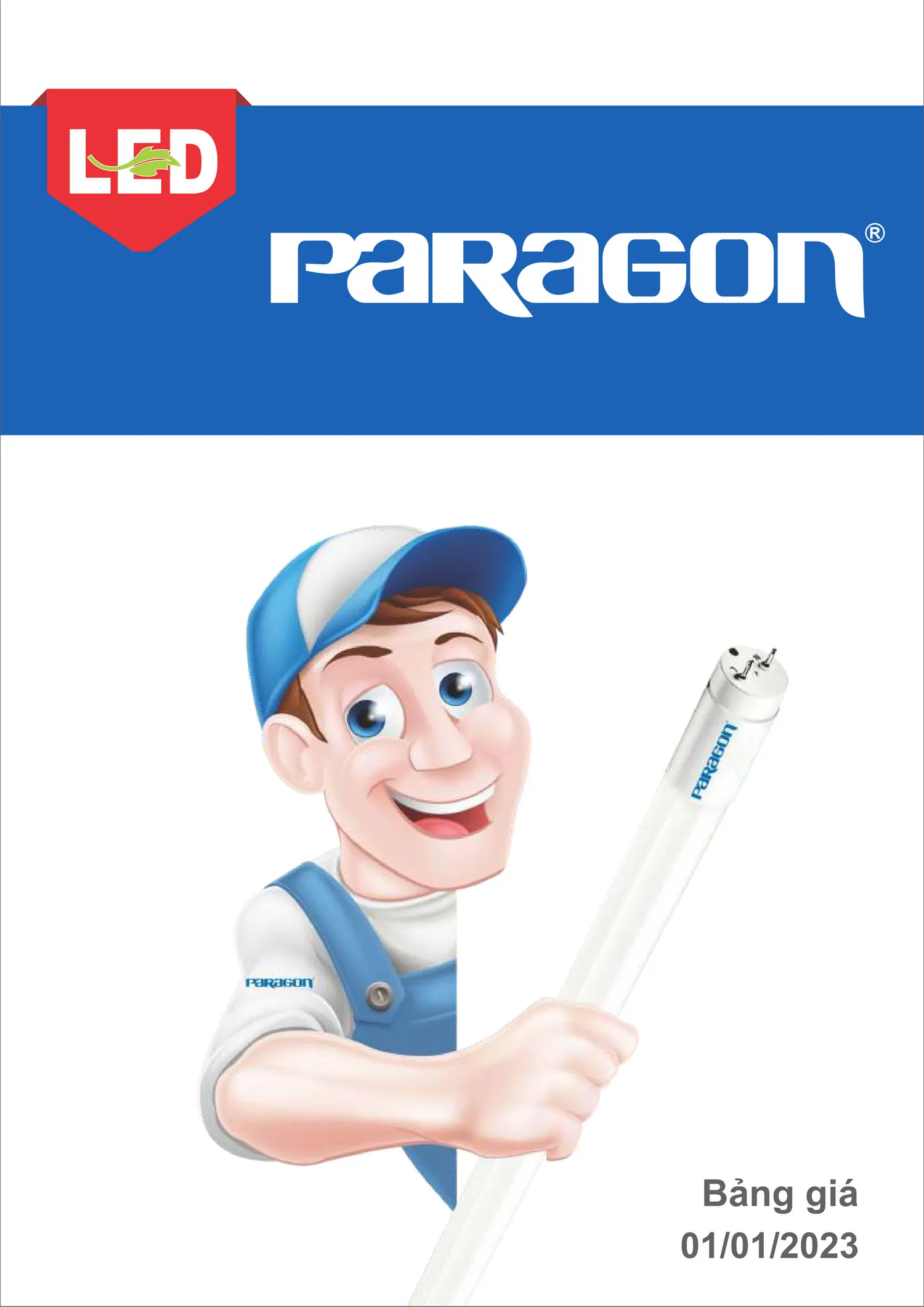 Catalogue Bảng Giá Đèn Led PARAGON 2025 - Trang 1)