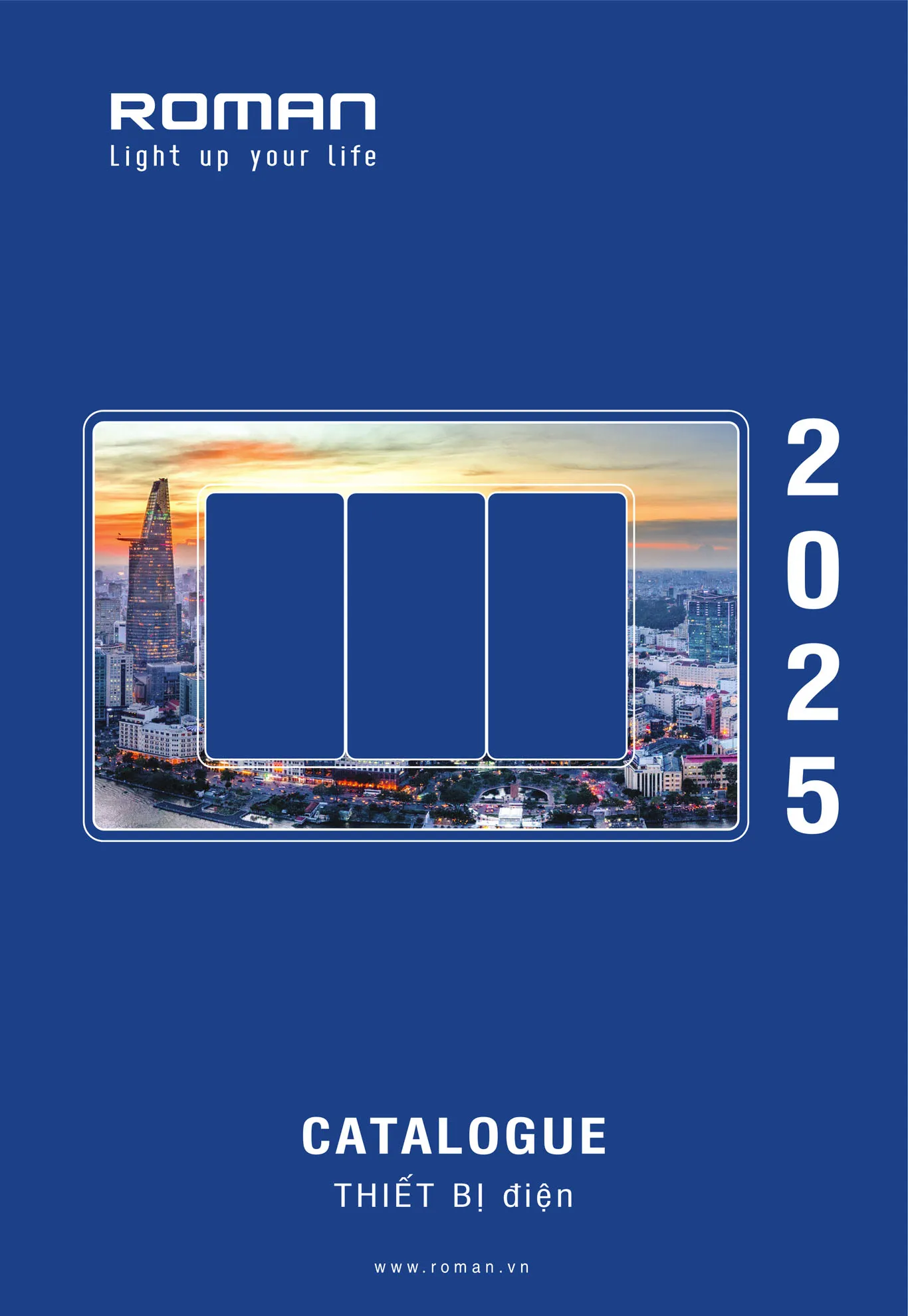 Catalogue Thiết Bị Điện ROMAN 2025 - Trang 1)