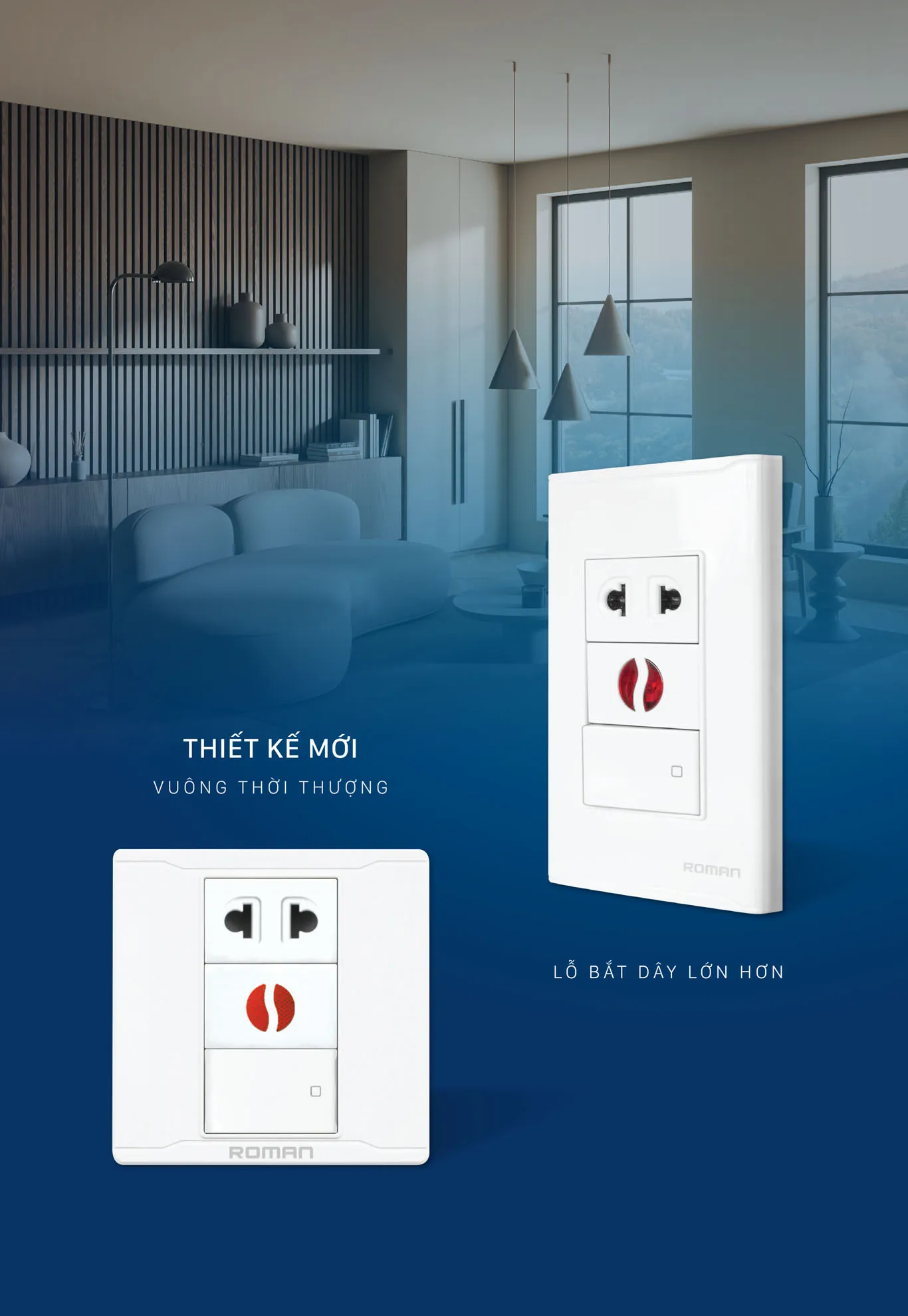 Catalogue Thiết Bị Điện ROMAN 2025 - Trang 9)