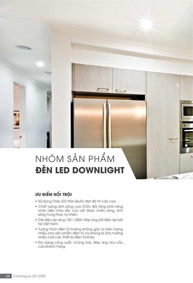 Catalogue đèn LED Rạng Đông T05/2022 - Trang 68)