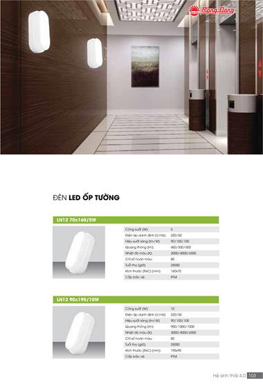Catalogue đèn LED Rạng Đông T05/2022 - Trang 103)