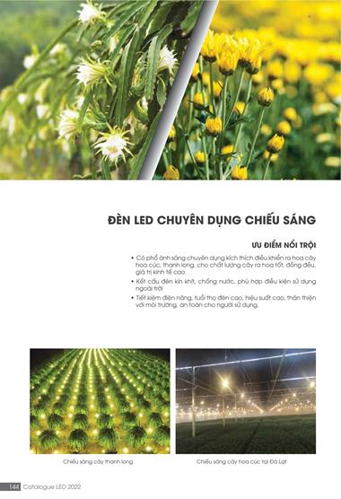 Catalogue đèn LED Rạng Đông T05/2022 - Trang 144)