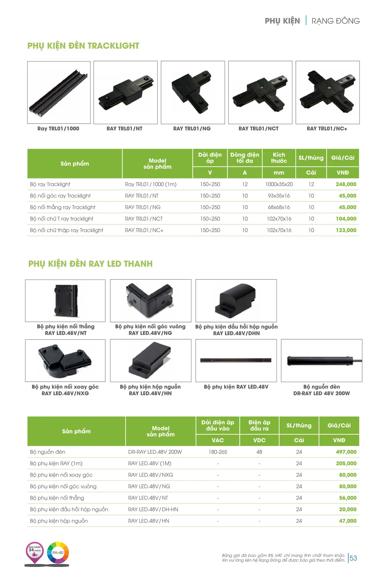 Catalogue đèn LED Rạng Đông 2026 - Trang 53)