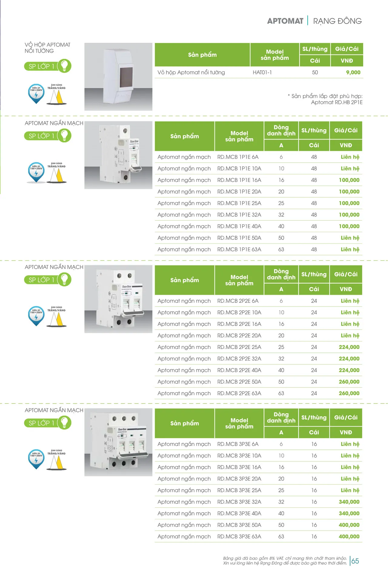 Catalogue đèn LED Rạng Đông 2026 - Trang 65)