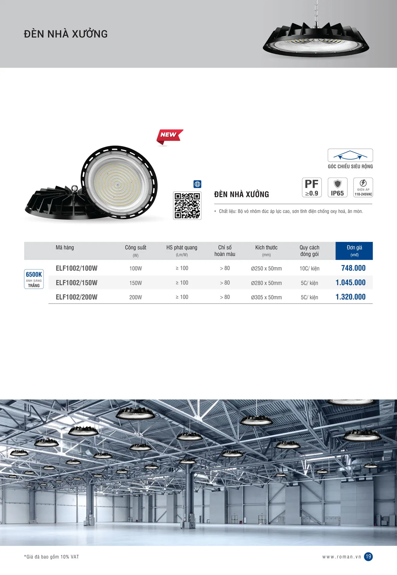 Catalogue Thiết Bị Điện ROMAN 2026 - Trang 19)