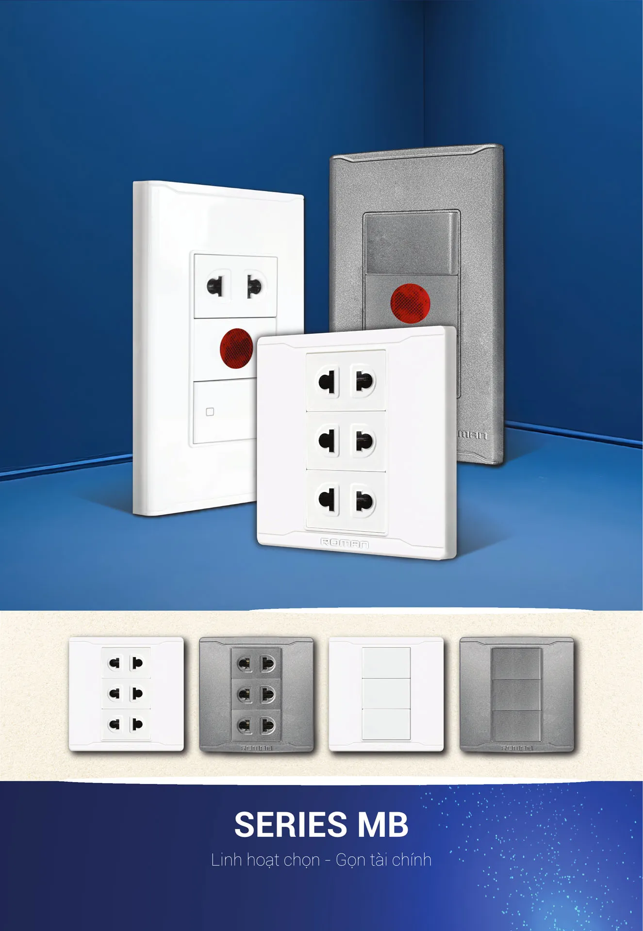 Catalogue Thiết Bị Điện ROMAN 2026 - Trang 41)