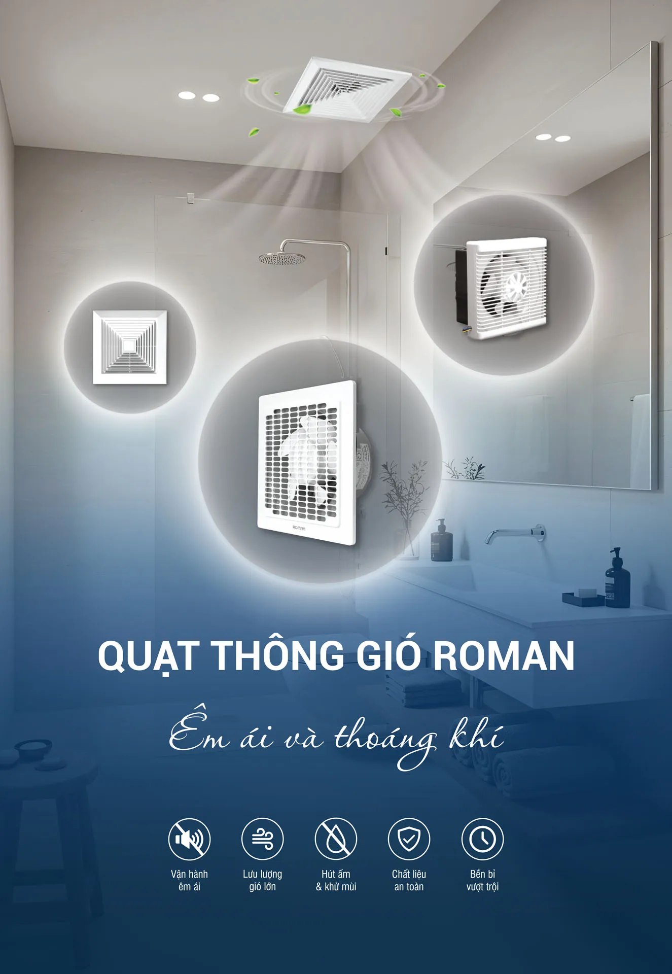 Catalogue Thiết Bị Điện ROMAN 2026 - Trang 57)