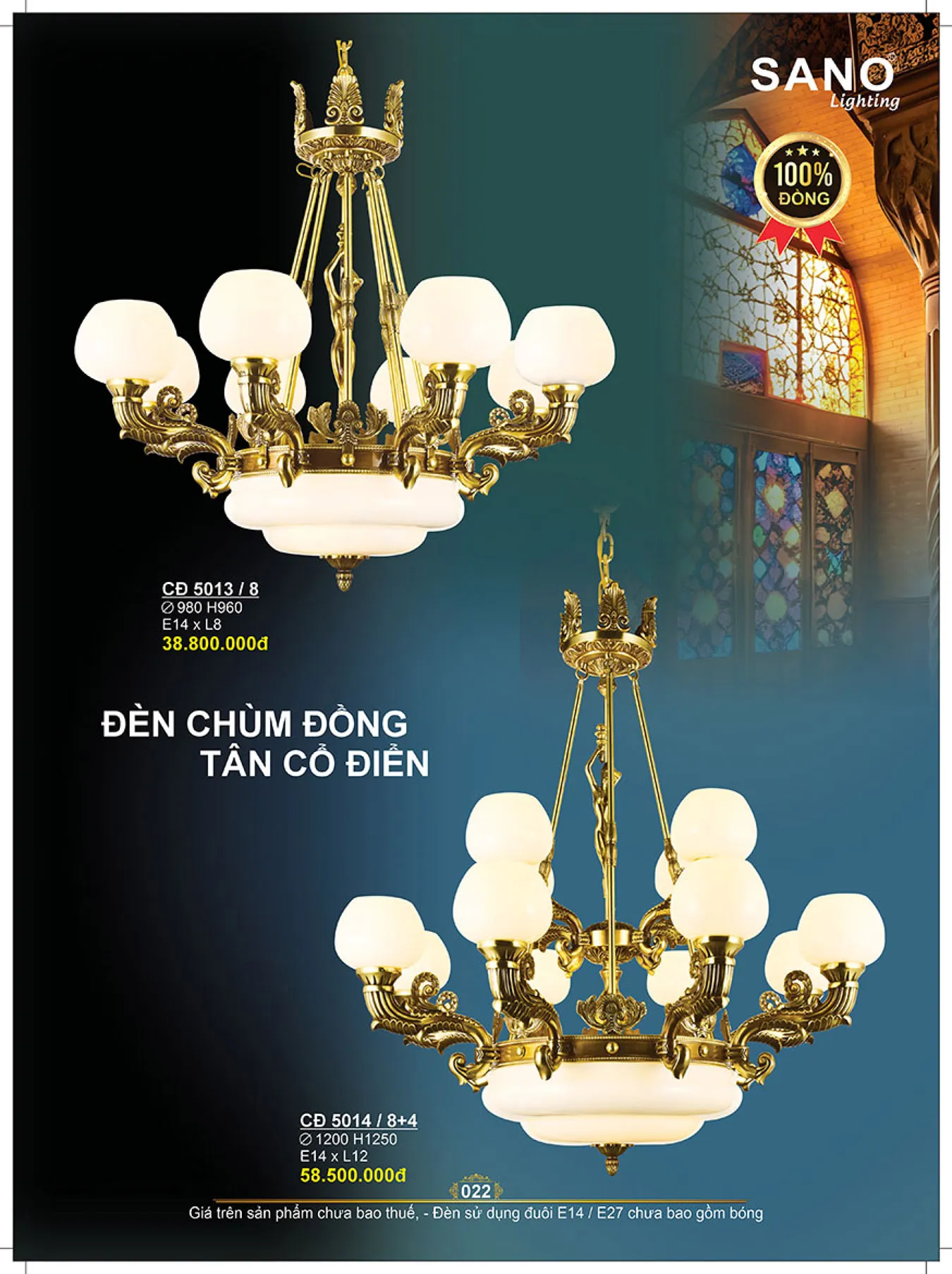 Catalogue ĐÈN SANO 2025 - Trang 23)