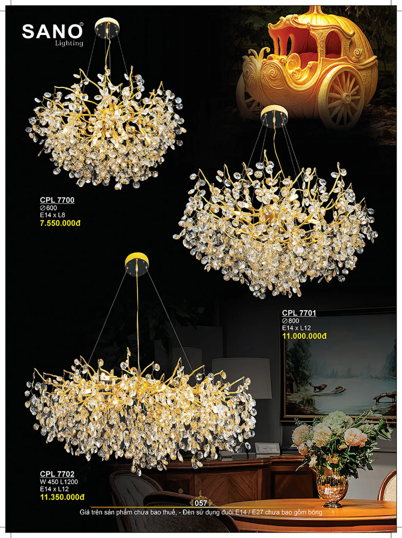 Catalogue ĐÈN SANO 2025 - Trang 58)