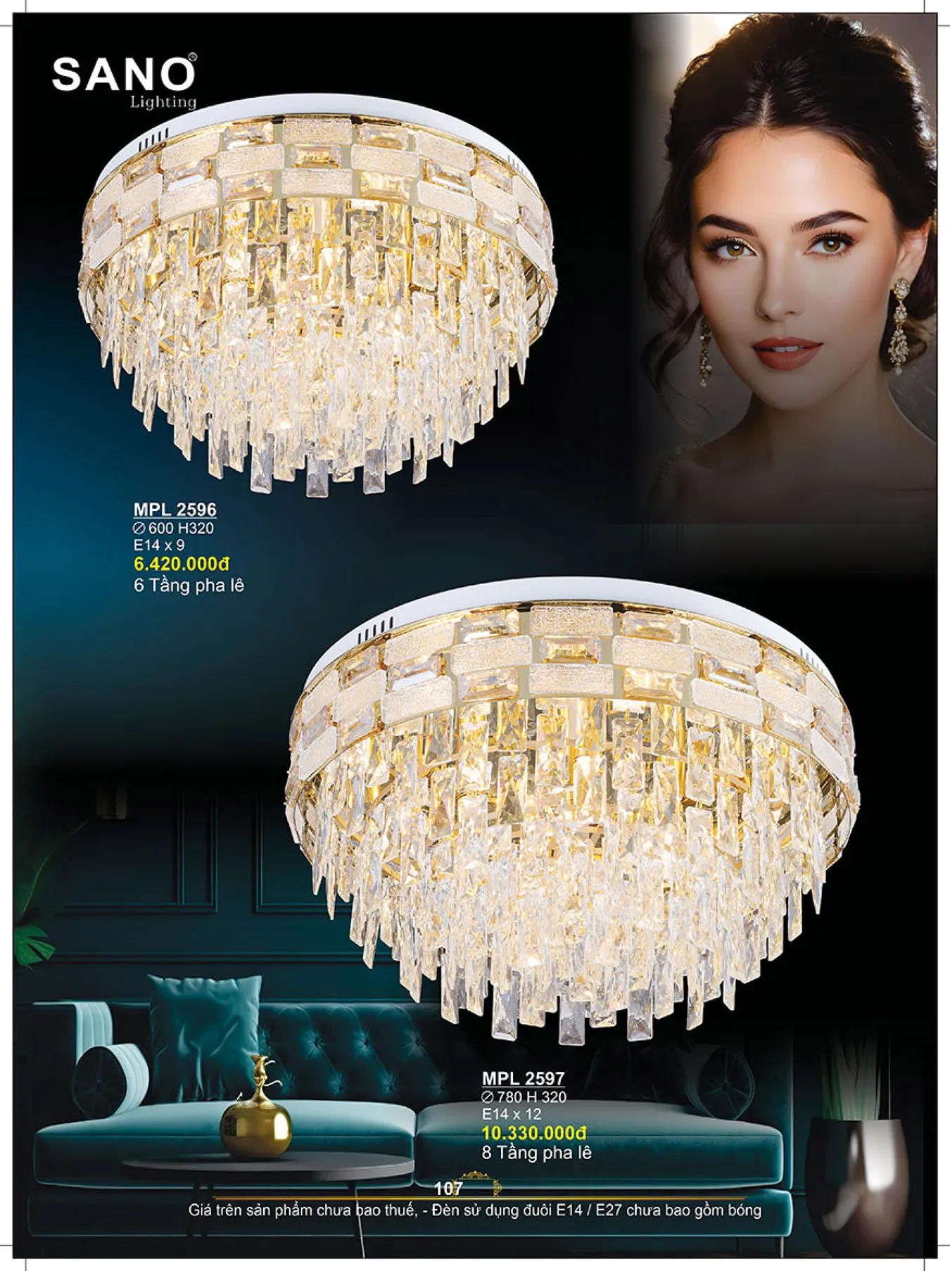 Catalogue ĐÈN SANO 2025 - Trang 108)