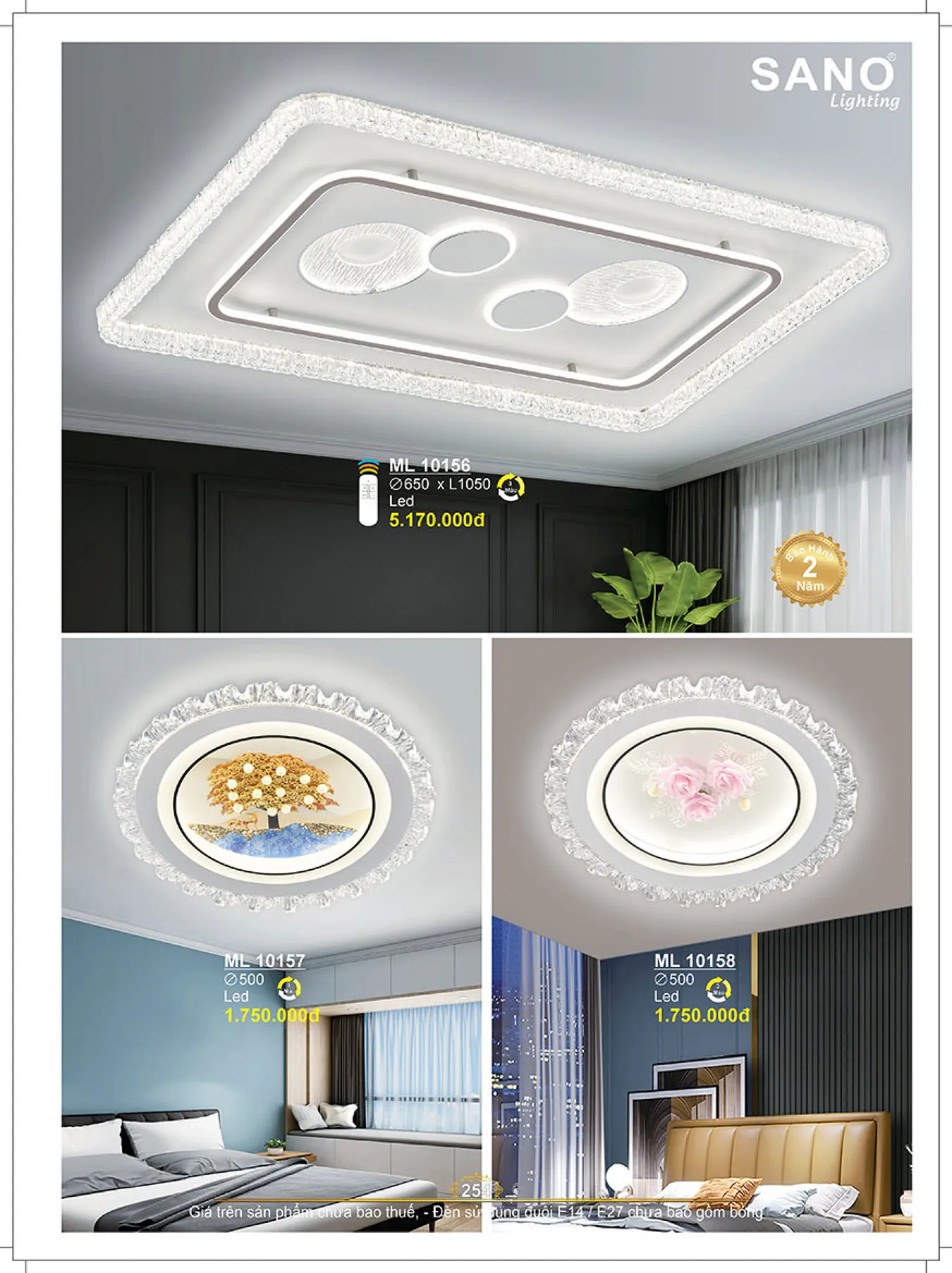 Catalogue ĐÈN SANO 2025 - Trang 255)