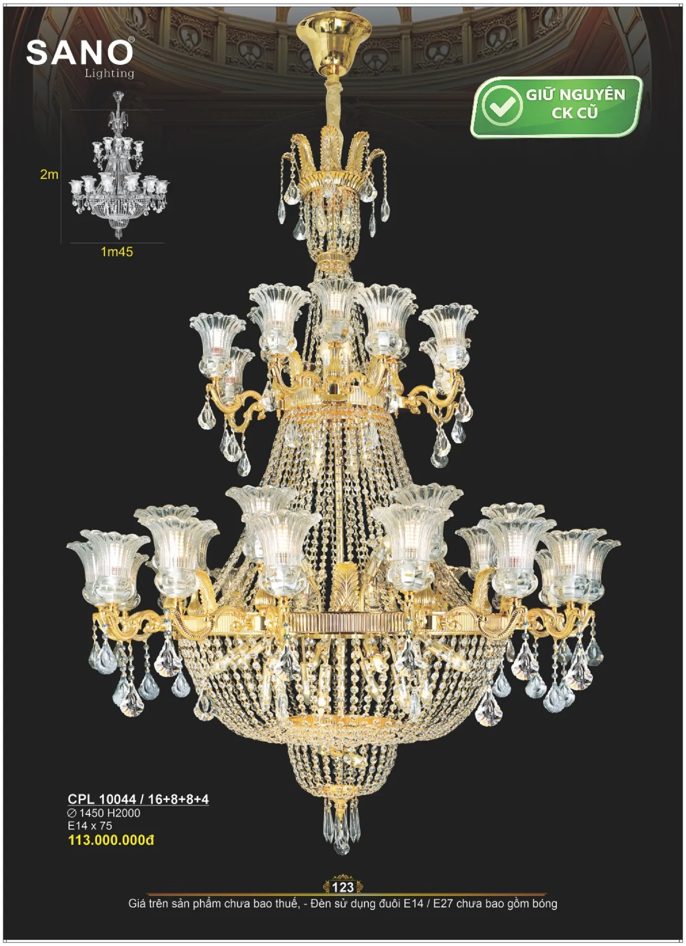 Catalogue ĐÈN SANO 2026 - Trang 123)