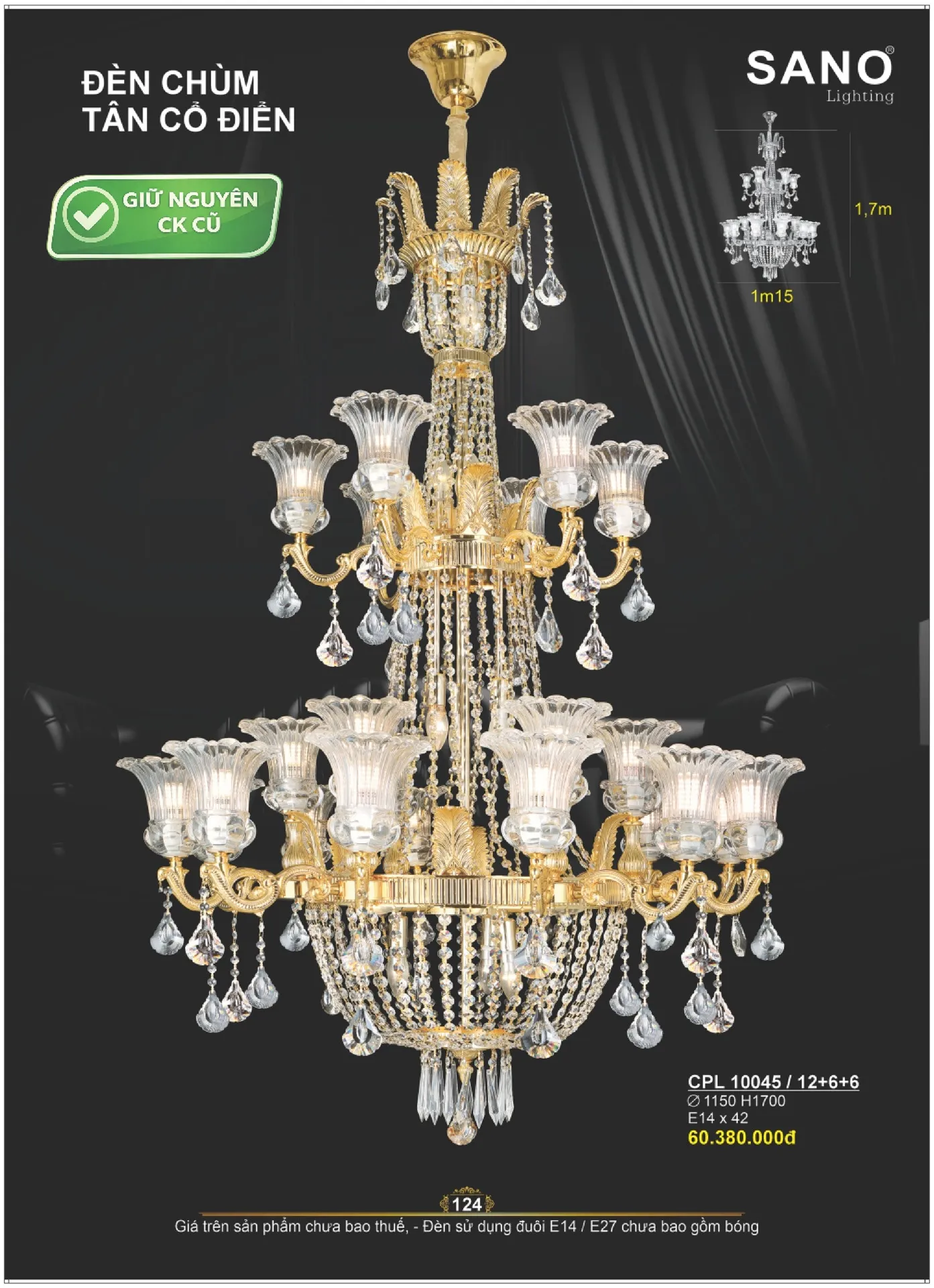 Catalogue ĐÈN SANO 2026 - Trang 124)