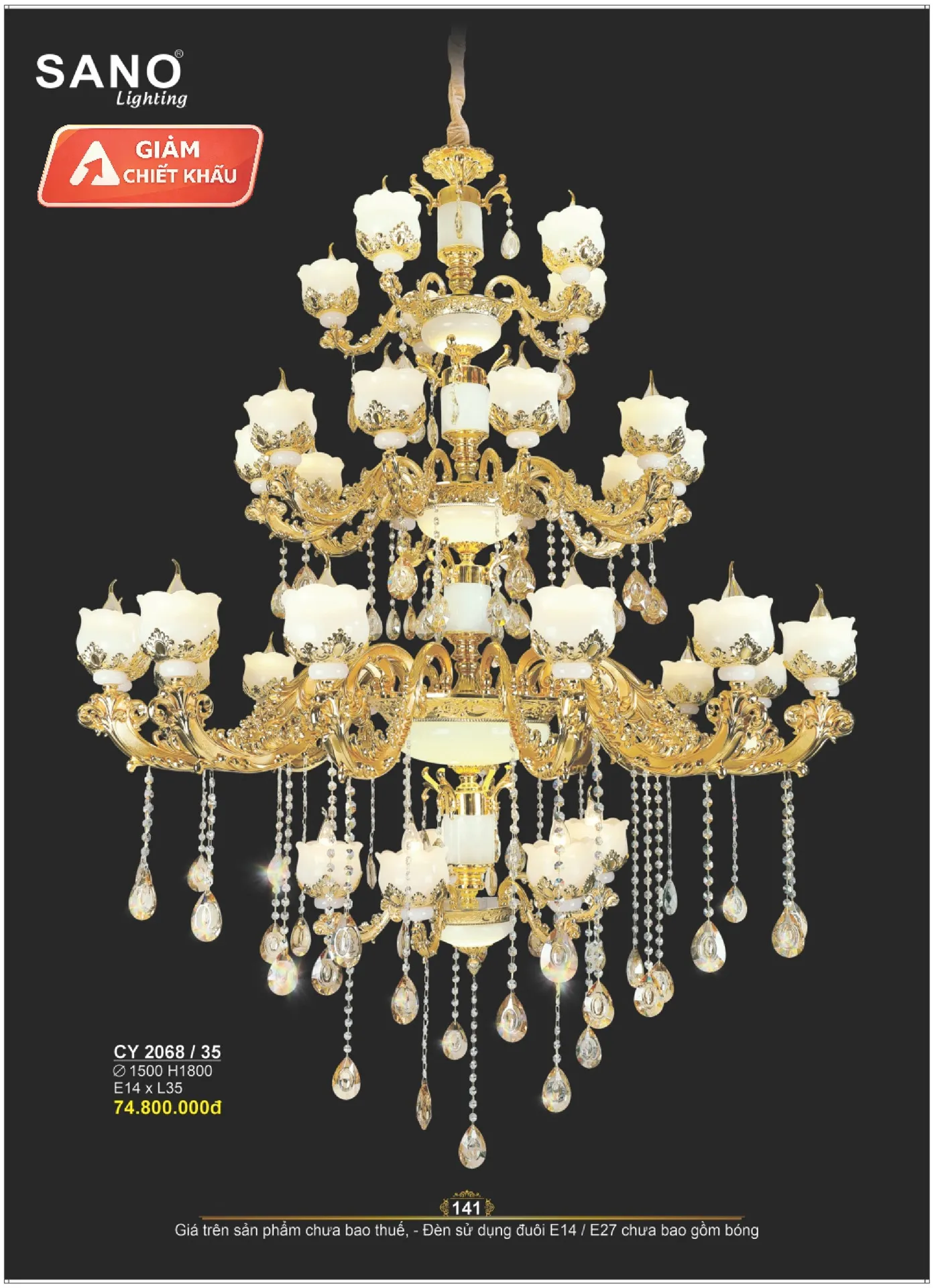 Catalogue ĐÈN SANO 2026 - Trang 141)