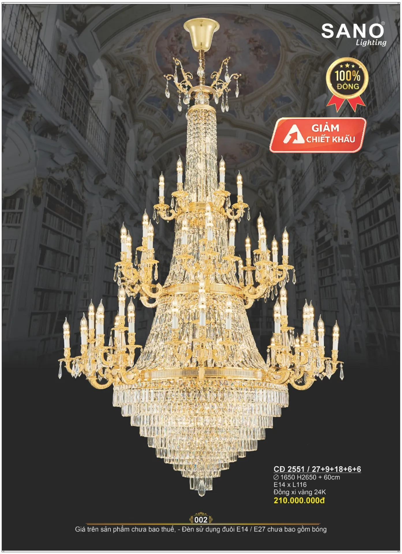 Catalogue ĐÈN SANO 2026 - Trang 2)