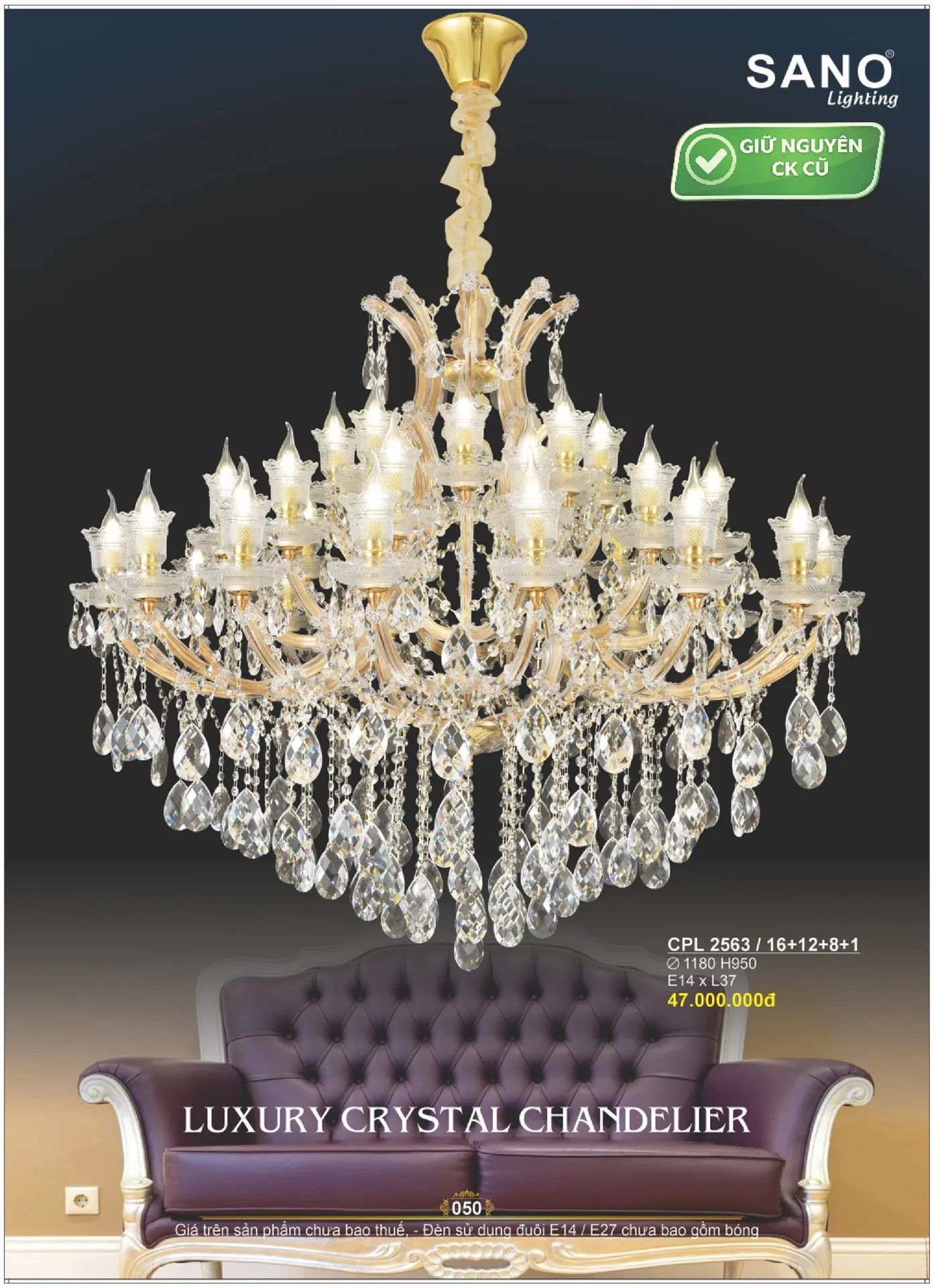 Catalogue ĐÈN SANO 2026 - Trang 50)