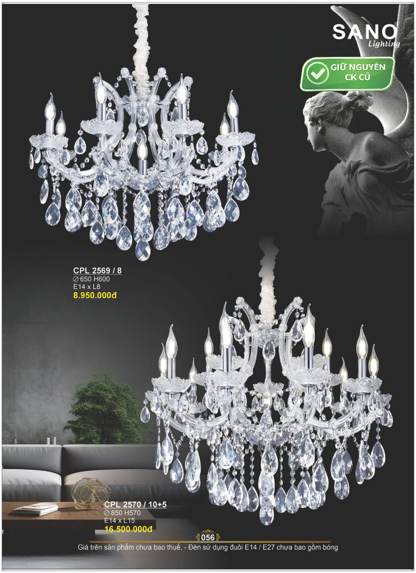 Catalogue ĐÈN SANO 2026 - Trang 56)