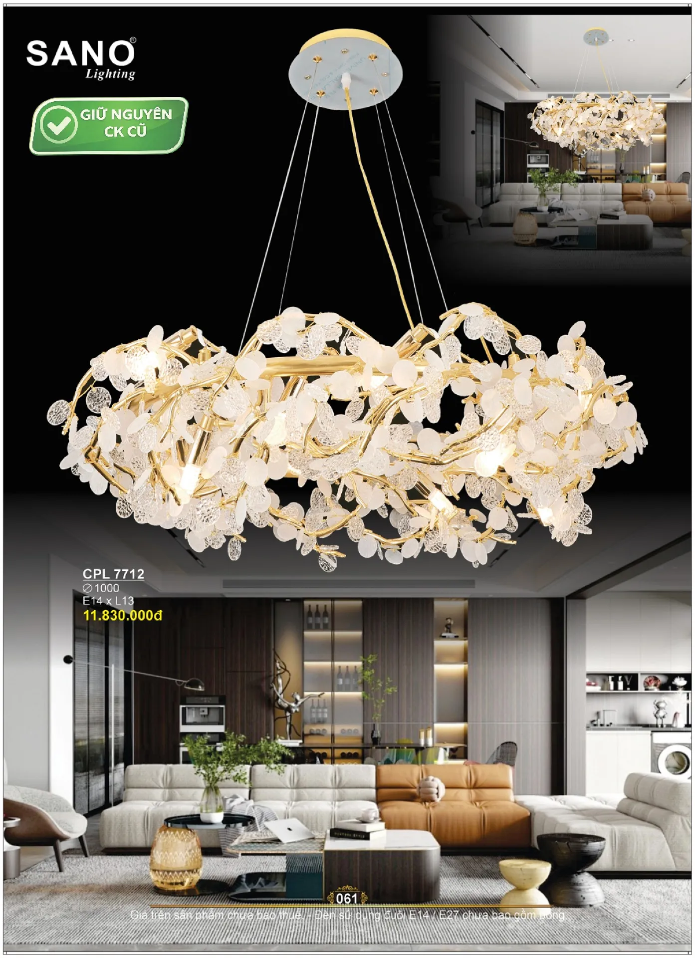 Catalogue ĐÈN SANO 2026 - Trang 61)