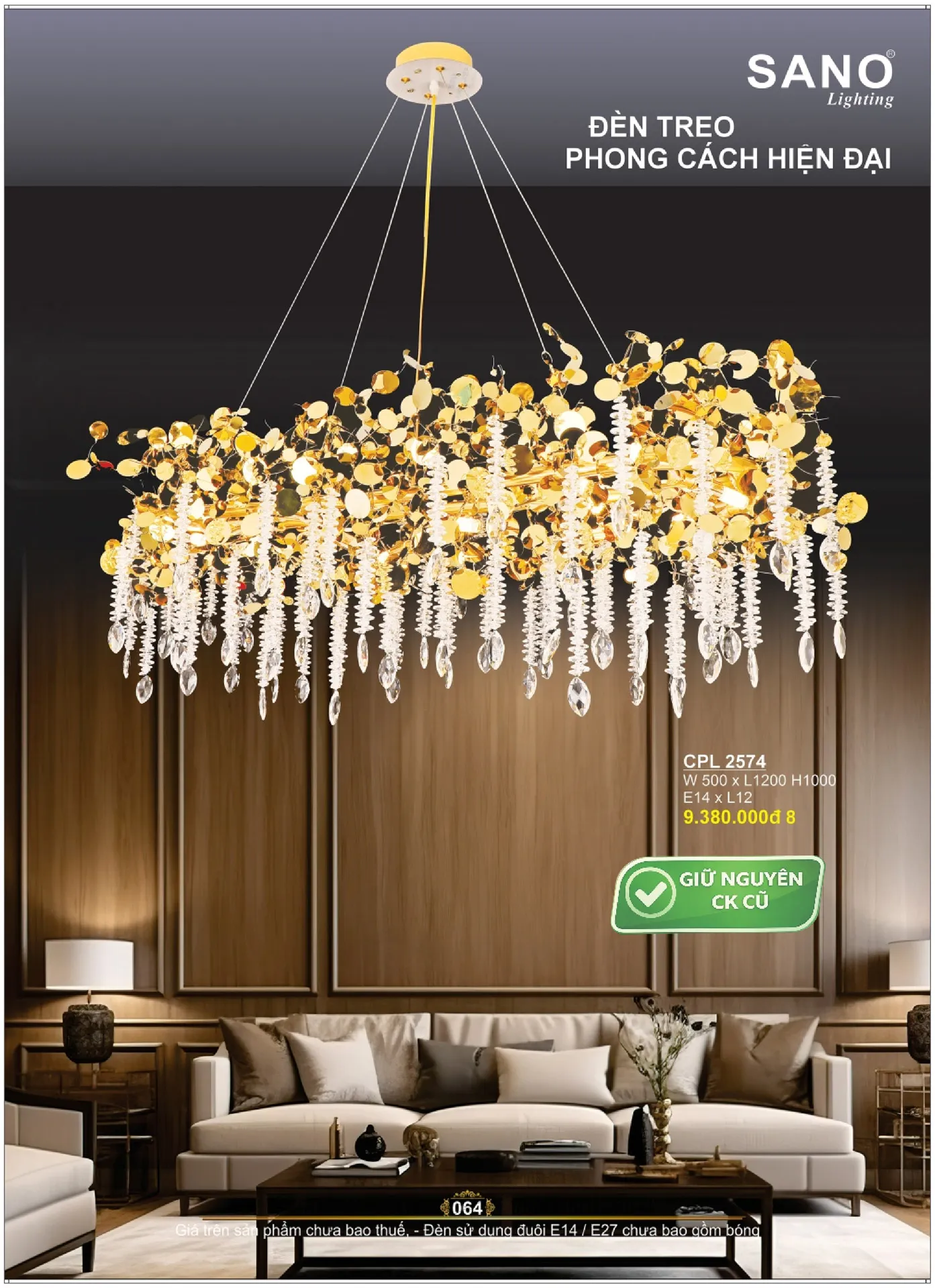 Catalogue ĐÈN SANO 2026 - Trang 64)