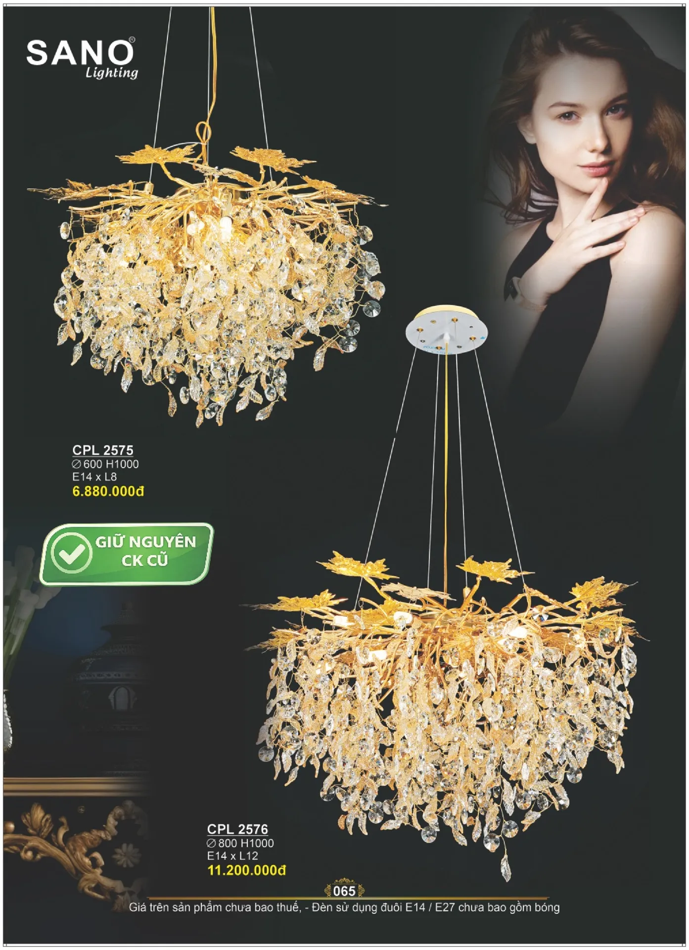 Catalogue ĐÈN SANO 2026 - Trang 65)