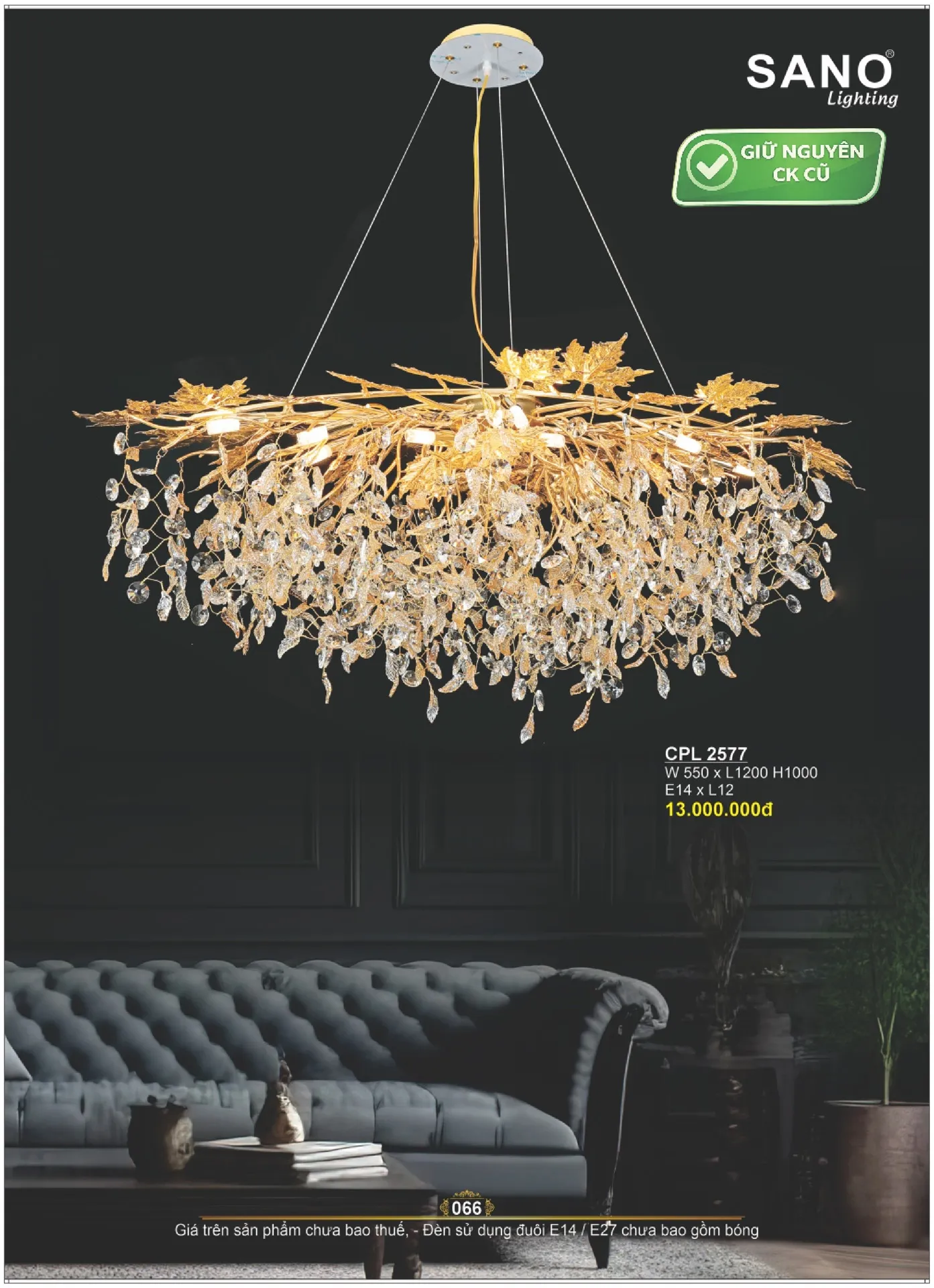 Catalogue ĐÈN SANO 2026 - Trang 66)