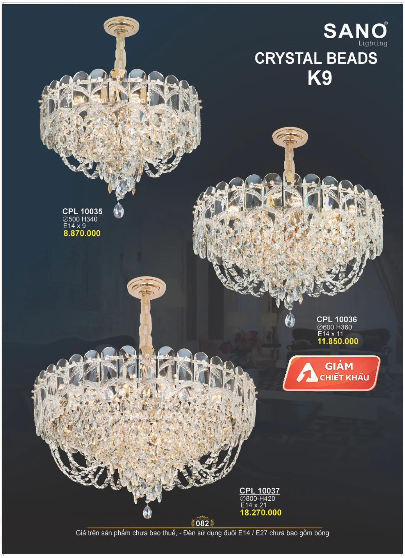 Catalogue ĐÈN SANO 2026 - Trang 82)