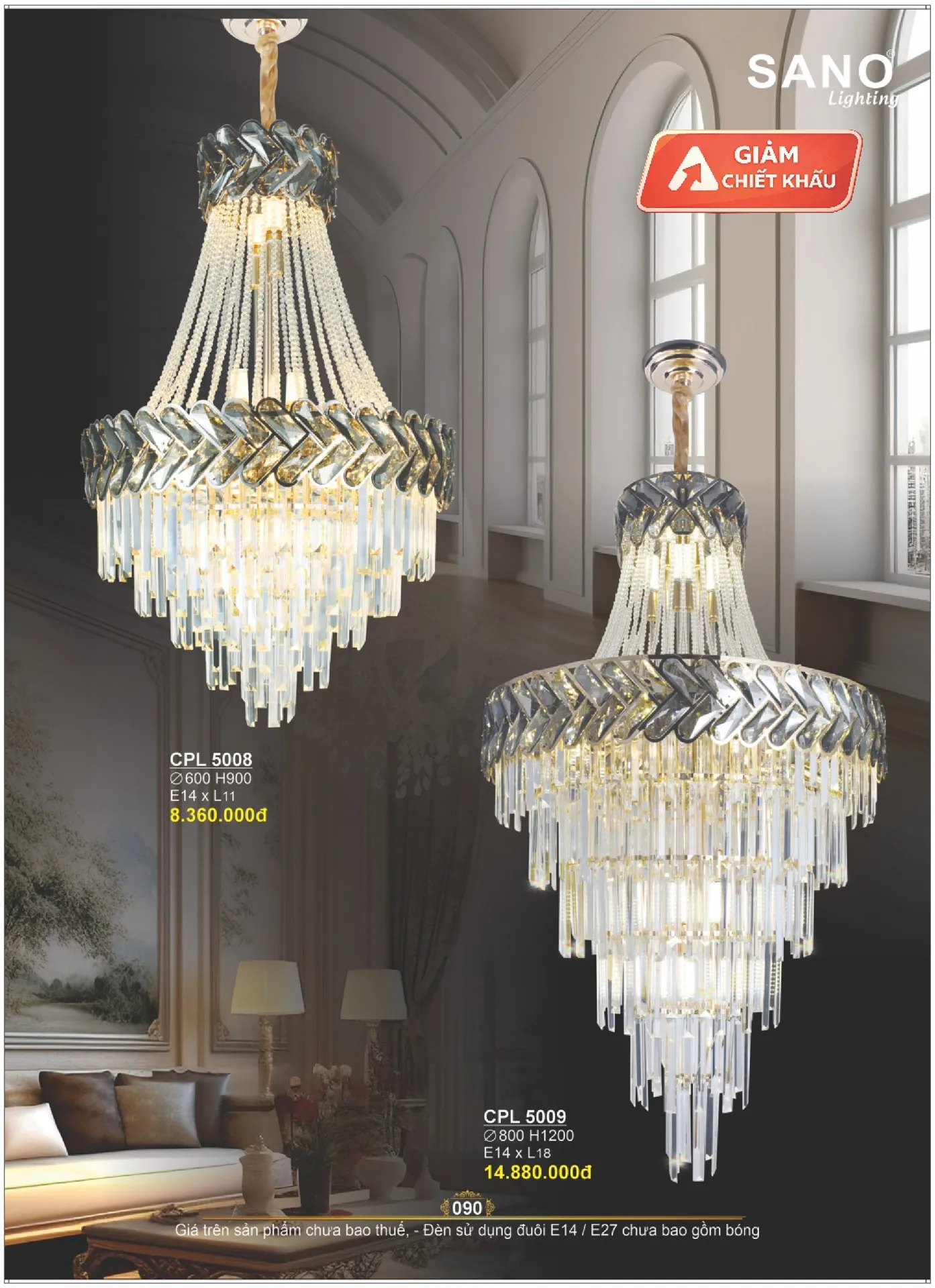 Catalogue ĐÈN SANO 2026 - Trang 90)