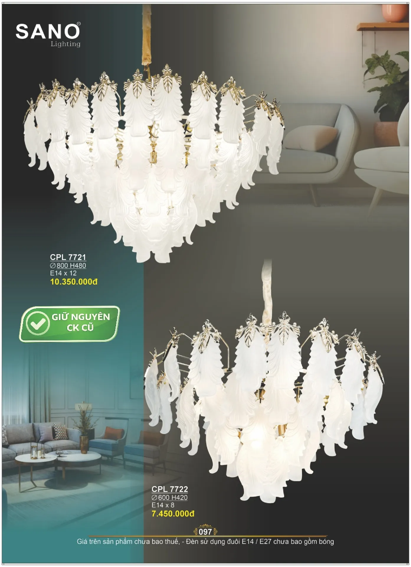 Catalogue ĐÈN SANO 2026 - Trang 97)