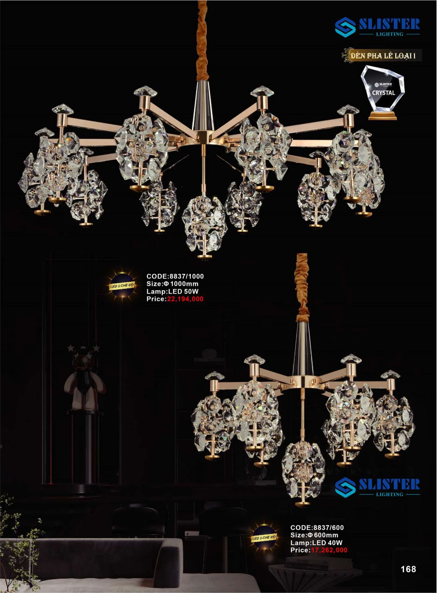 Catalogue Đèn Trang Trí SLISTER 2026 - Trang 169)