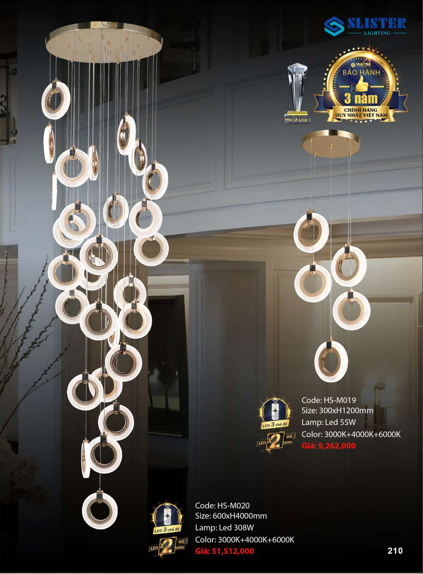 Catalogue Đèn Trang Trí SLISTER 2026 - Trang 211)