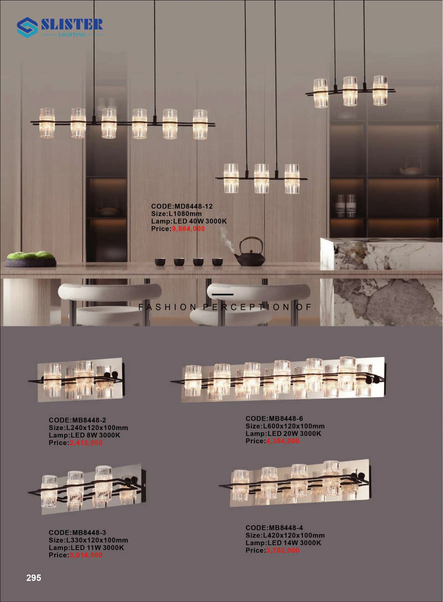Catalogue Đèn Trang Trí SLISTER 2026 - Trang 296)
