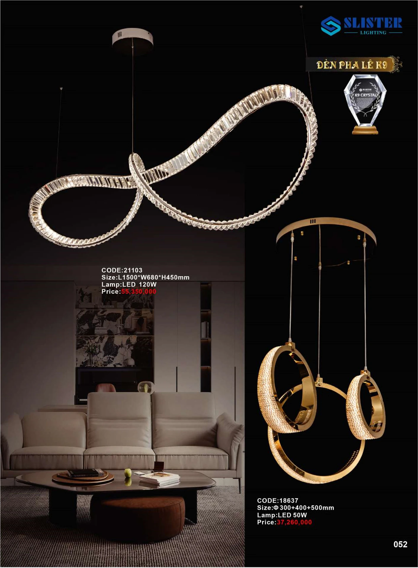 Catalogue Đèn Trang Trí SLISTER 2026 - Trang 53)