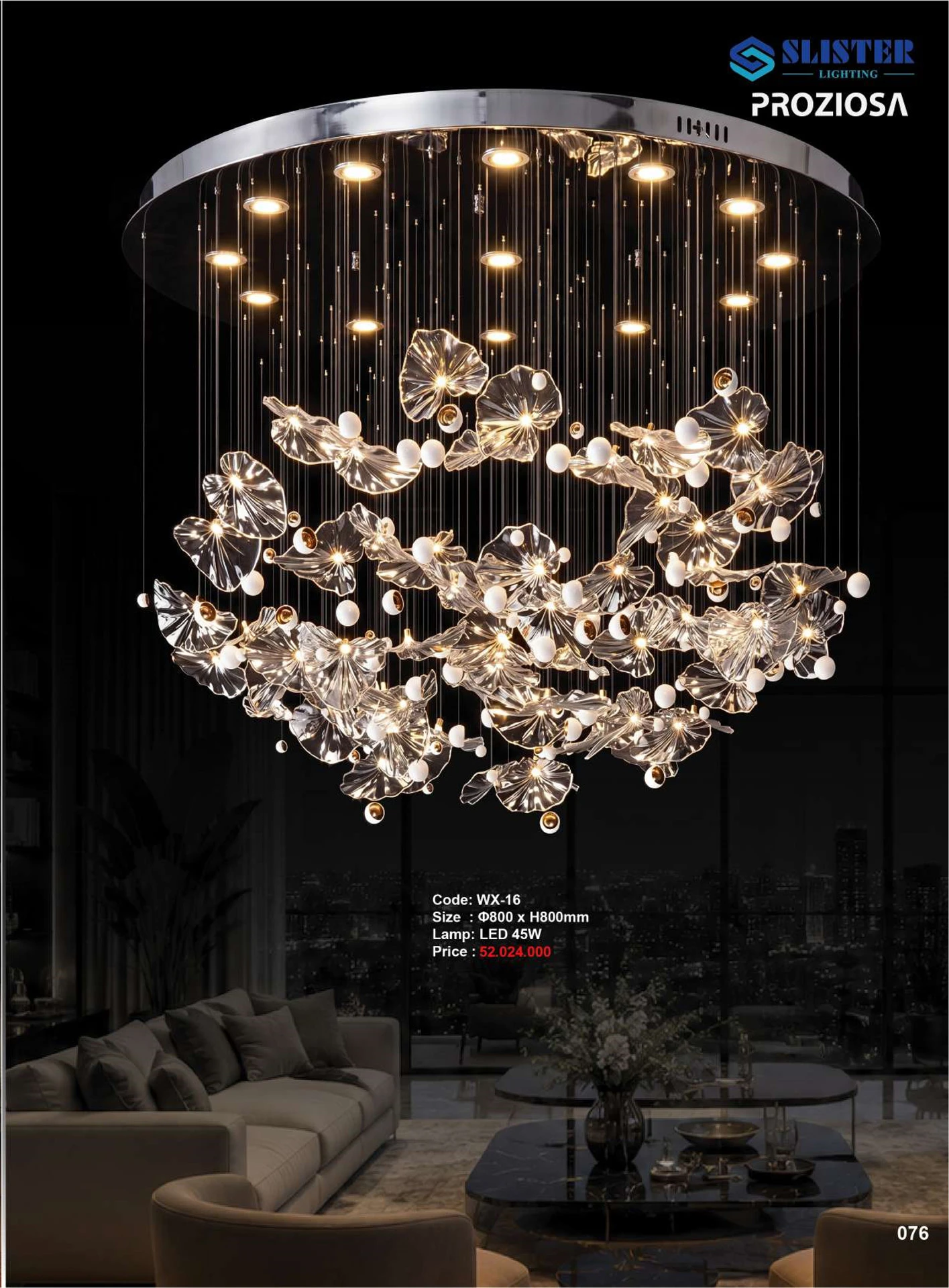 Catalogue Đèn Trang Trí SLISTER 2026 - Trang 77)