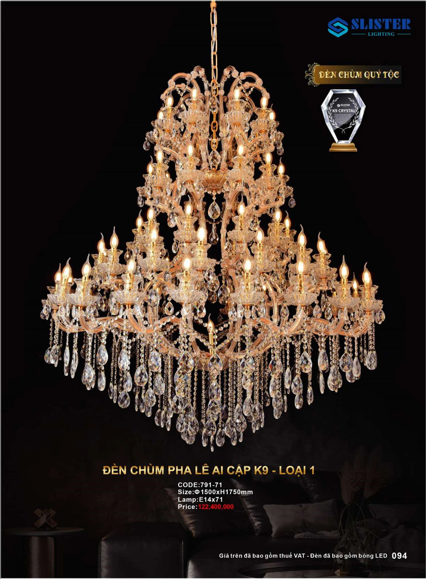 Catalogue Đèn Trang Trí SLISTER 2026 - Trang 95)